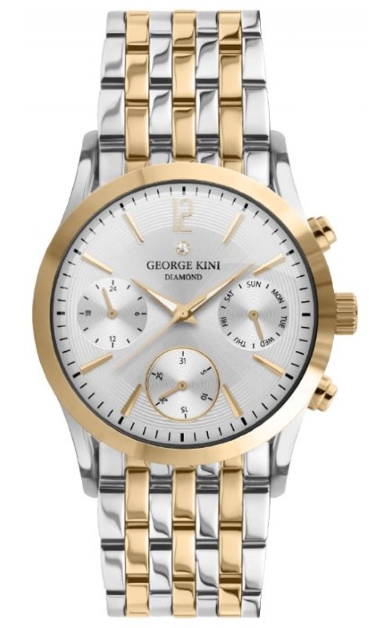 GK.36.10.1SY.8S.5.SY.0  кварцевые наручные часы George Kini  GK.36.10.1SY.8S.5.SY.0